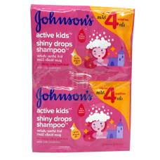 Johnson's Active Kids Shiny Drops Shampoo 6x8mL