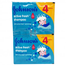 Johnson's Baby Shampoo Active Fresh 6x8mL