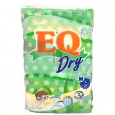 EQ Baby Dry Diaper Medium 4s