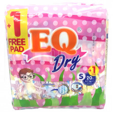 EQ Baby Dry Diaper Small 20s+1s