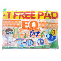 EQ Baby Dry Diaper XL 14s+1s