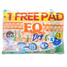 EQ Baby Dry Diaper XL 14s+1s