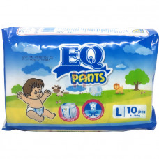 EQ Pants Baby Diaper Large 10s