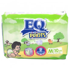 EQ Pants Baby Diaper Medium 10s