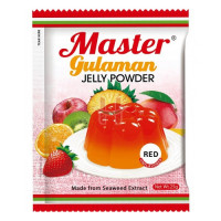 Master Gulaman Jelly Powder Red Unflavored 25g