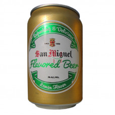 San Miguel Lemon Flavored Beer Can 330mL