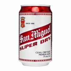 San Miguel Beer Super Dry Can 330mL