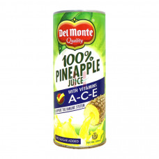 Del Monte 100% Pineapple Juice With Vitamins A-C-E 240mL