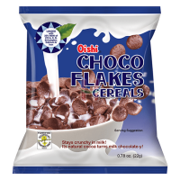 Oishi Choco Flakes Cereal 22g