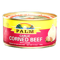 Palm Garlic Corned Beef 326g