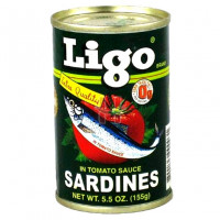 Ligo Sardines In Tomato Sauce 155g