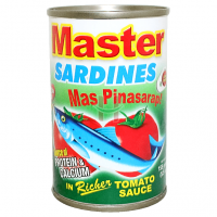 Master Sardines In Tomato Sauce 155g