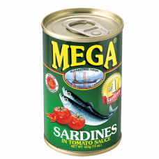 Mega Sardines In Tomato Sauce 425g