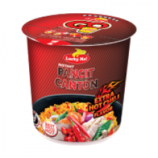 Lucky Me Pancit Canton Go Cup Hot Chili Flavor 70g