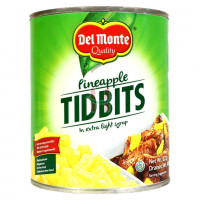 Del Monte Pineapple Tidbits 822g