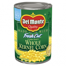 Del Monte Whole Kernel Corn With Natural Sea Salt 432g