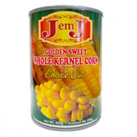 J em J Whole Kernel Corn Choice Cut 425g