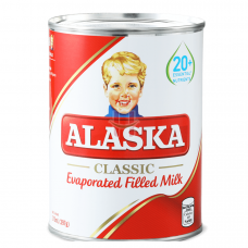 Alaska Classic Evaporated Filled Milk 370mL