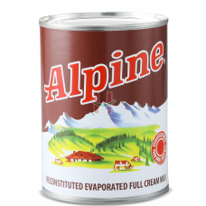 Alpine Evaporated Full Cream Milk 370mL