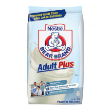 Bear Brand Adult Plus Powdered Milk 1kg