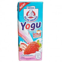 Bear Brand Yogu Strawberry Yoghurt Drink 180mL