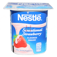Nestle Sensational Strawberry Flavored Yogurt 125g