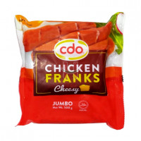 CDO Chicken Franks Cheesy Jumbo 500g