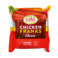 CDO Chicken Franks Classic  Jumbo 500g