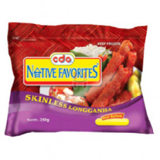 CDO Native Favorites Skinless Longganisa 250g