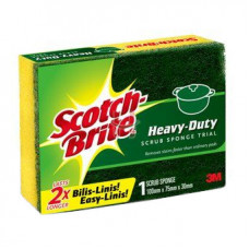 Scotch Brite Heavy Duty Sponge Scrub