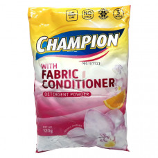 Champion With Fabric Conditioner Detergent Powder 4x120g