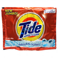 Tide Perfect Clean Original Scent Detergent Powder 6x80g