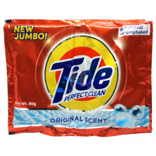 Tide Perfect Clean Original Scent Detergent Powder 6x80g