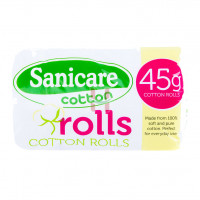 Sanicare Cotton Rolls 45g