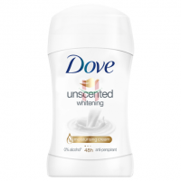 Dove Unscented Whitening Antiperspirant Stick 40g