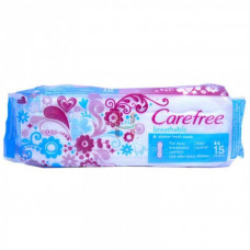 Carefree Breathable Shower Fresh Scent Pantyliner 15s