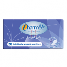 Charmee Breathable Lavender Scent Pantyliner 20s