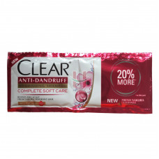 Clear Sachet Complete Soft Care Shampoo 6pcsX12mL