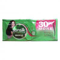 Sunsilk Sachet Strong And Long Shampoo 6pcsX13mL
