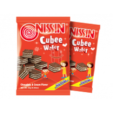 Nissin Cubee Choco And Cream Wafers 25g