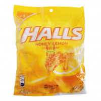 Halls Honey Lemon Candy 50pcs
