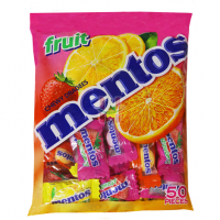 Mentos Fruit Chewy Candy 50pcs