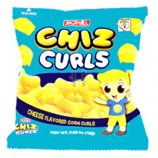 Chiz Curls Cheese Flavored Corn Snack 18g