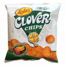 Clover Chips Ham And Cheese Flavored Corn Snack 55g