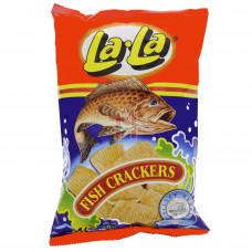 La-La Fish Crackers Snack 100g