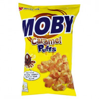 Moby Caramel Puffs Snack 90g