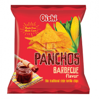 Oishi Panchos Barbecue Flavor Chips 85g