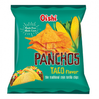 Oishi Panchos Taco Flavor Chips 85g