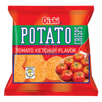 Oishi Potato Crisps Tomato Ketchup Flavor 50g
