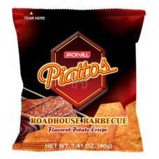 Piattos Roadhouse Barbecue Flavored Chips 40g